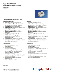 Datasheet LPM675-M2P1-25 manufacturer OSRAM