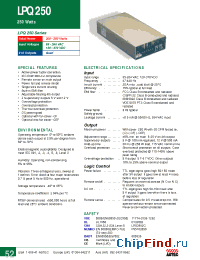 Datasheet LPQ252-CEF manufacturer OSRAM