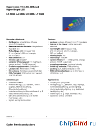 Datasheet LY3366-S1T2-26 manufacturer OSRAM