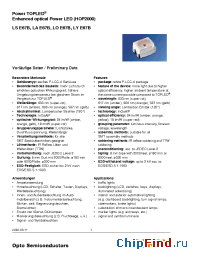 Datasheet LYE67B-U2AA-26-1 manufacturer OSRAM