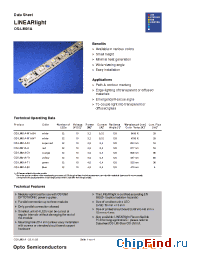 Datasheet OS-LM01A-T1 manufacturer OSRAM