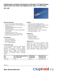 Datasheet SPLLL85 manufacturer OSRAM