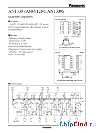 Datasheet AN1339 manufacturer Panasonic