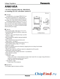 Datasheet AN8018 производства Panasonic