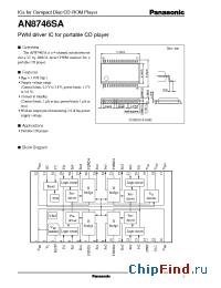 Datasheet AN8746SA производства Panasonic