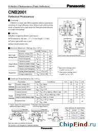 Datasheet CNB2001 manufacturer Panasonic