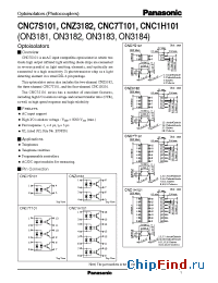 Datasheet CNC7T101 manufacturer Panasonic