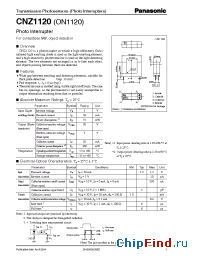 Datasheet CNZ1120 manufacturer Panasonic