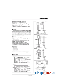 Datasheet DN8897SE manufacturer Panasonic