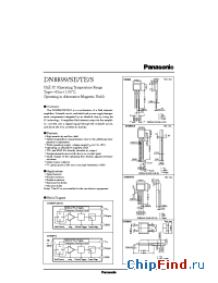 Datasheet DN8899SE manufacturer Panasonic