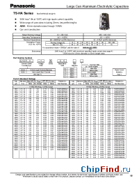 Datasheet ECOS1AA183BA manufacturer Panasonic