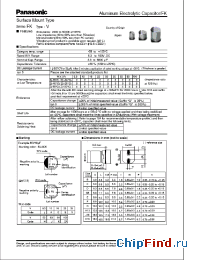 Datasheet EEEFK1V4R7R производства Panasonic
