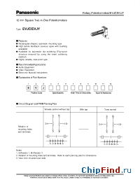 Datasheet EVJY80 manufacturer Panasonic