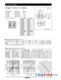 Datasheet LN524GA manufacturer Panasonic