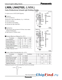 Datasheet LN59L manufacturer Panasonic