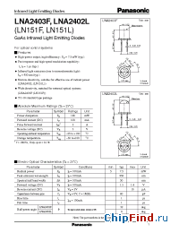 Datasheet LNA2402L manufacturer Panasonic