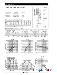 Datasheet LNG352GFG manufacturer Panasonic