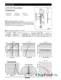 Datasheet LNG692CF6 manufacturer Panasonic