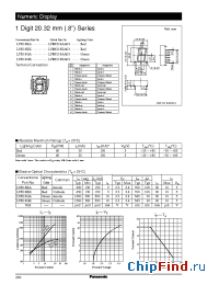 Datasheet LNM218KA03 manufacturer Panasonic