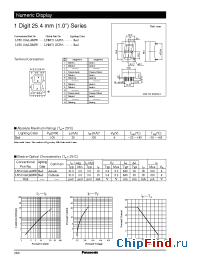 Datasheet LNM711AP03 manufacturer Panasonic