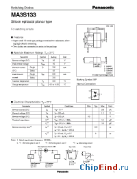 Datasheet MA133 manufacturer Panasonic