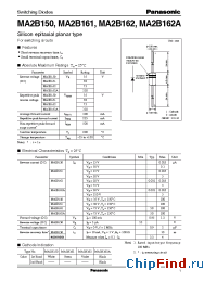Datasheet MA161 manufacturer Panasonic