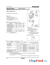 Datasheet MA3062-L manufacturer Panasonic