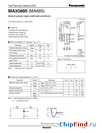 Datasheet MA3G695 manufacturer Panasonic