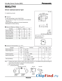 Datasheet MA3Z792 производства Panasonic