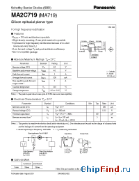 Datasheet MA719 manufacturer Panasonic