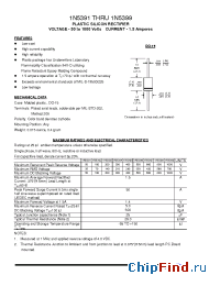 Datasheet 1N5391 manufacturer Pan Jit