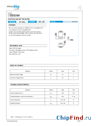 Datasheet 1SS390R-12K производства Pan Jit