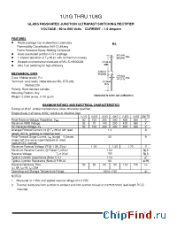 Datasheet 1U4G manufacturer Pan Jit