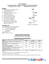 Datasheet 3KP12CA manufacturer Pan Jit