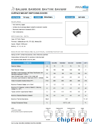 Datasheet BAL99W manufacturer Pan Jit