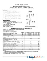 Datasheet BY253 производства Pan Jit