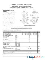 Datasheet CM1001 manufacturer Pan Jit