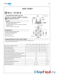 Datasheet CP1502 manufacturer Pan Jit