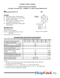 Datasheet CP806 manufacturer Pan Jit