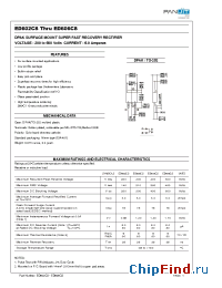 Datasheet ED602CS manufacturer Pan Jit
