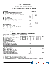 Datasheet ER500 manufacturer Pan Jit