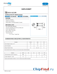 Datasheet GLZJ5.1C manufacturer Pan Jit
