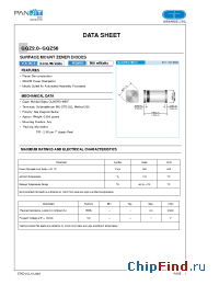 Datasheet GQZ3.6A manufacturer Pan Jit