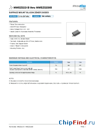 Datasheet MMSZ5228B manufacturer Pan Jit