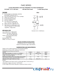 Datasheet P4KE110 manufacturer Pan Jit