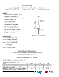 Datasheet P6KE36C manufacturer Pan Jit