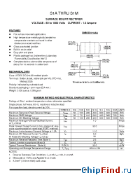 Datasheet S1K manufacturer Pan Jit