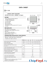 Datasheet S3M manufacturer Pan Jit
