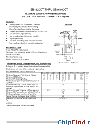 Datasheet SB1640CT manufacturer Pan Jit