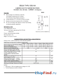 Datasheet SB280 manufacturer Pan Jit